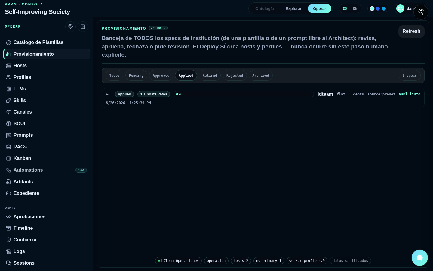 Spec applied expandido