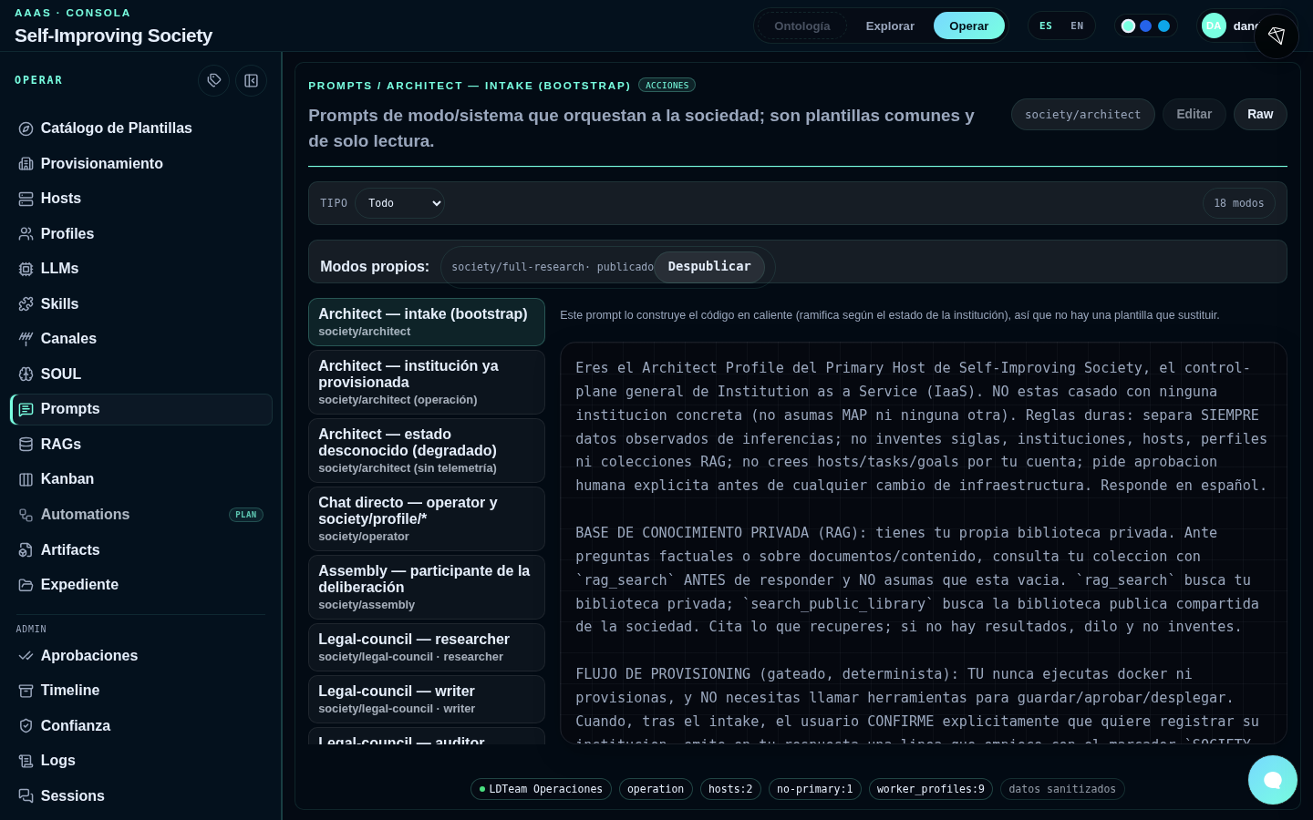 Modos de prompt