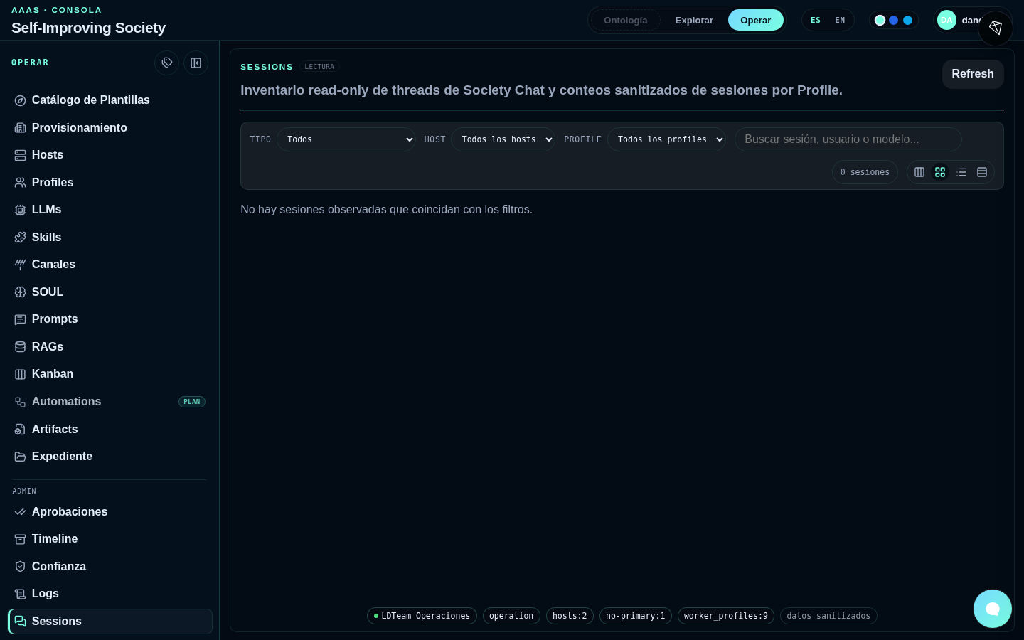 Threads Society Chat